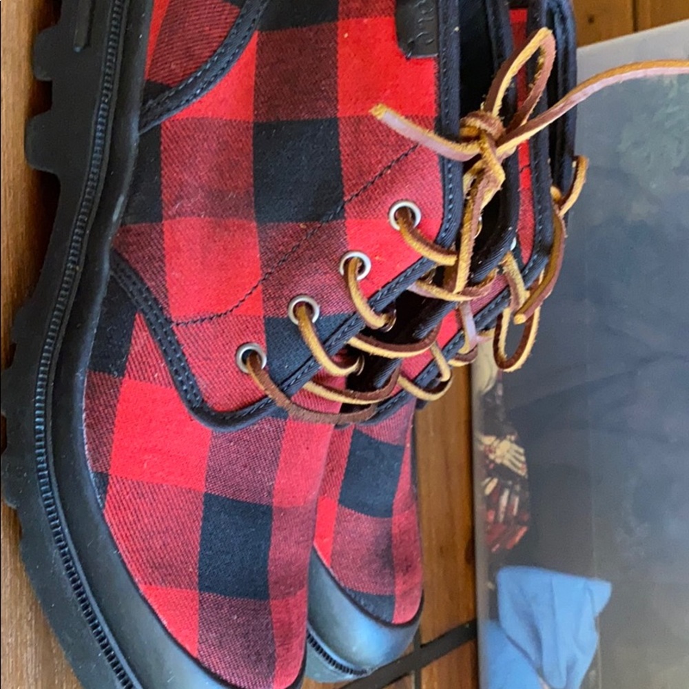 Polo red plaid Umar boots